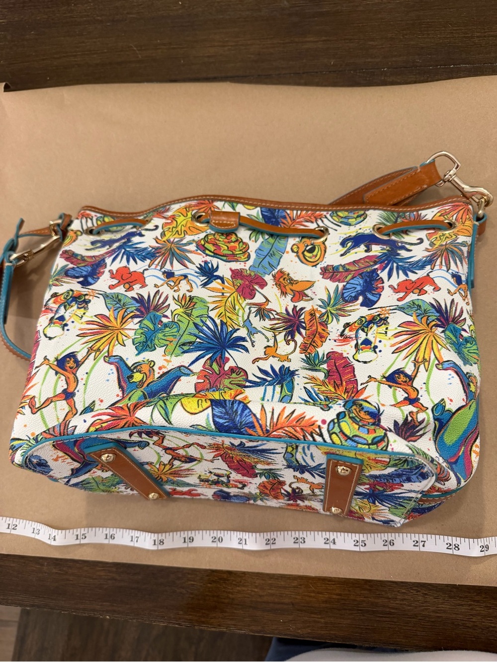 Disney Parks Dooney & Bourke Jungle Book Bucket Bag - Picture 5 of 8